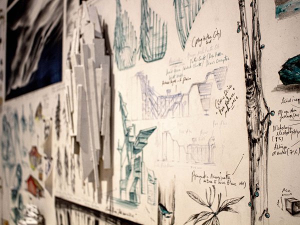 Étude/ Study n°1 pour Dù nyùrä - Ce qui brûle doucement 